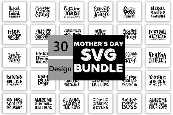 Mother's Day 30 Quotes Bundle