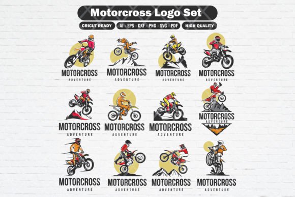 Motorcross, MTX, Dirt Bike Logo Motorcross, MTX, Dirt Bike Logo