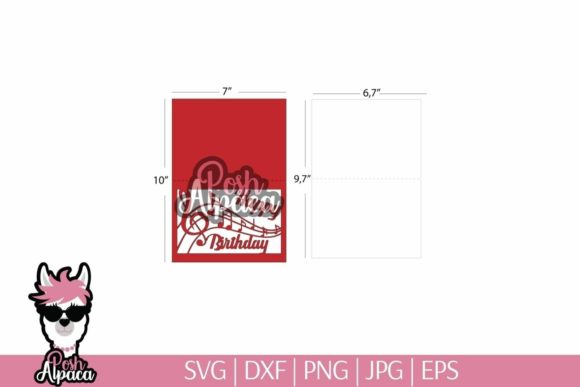 Music Birthday Card SVG, Happy Birthday