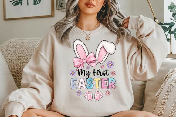 My First Easter Bunny Sublimation My First Easter Bunny Sublimation