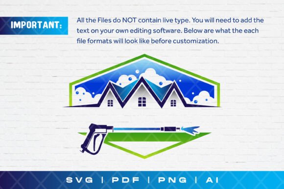 Professional Pressure Washing Logo Professional Pressure Washing Logo