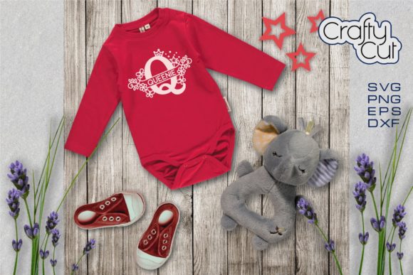 Split Baby Name Monogram Letters