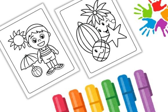 Summer Coloring Pages for Kids – 20 Fun Summer Coloring Pages for Kids – 20 Fun