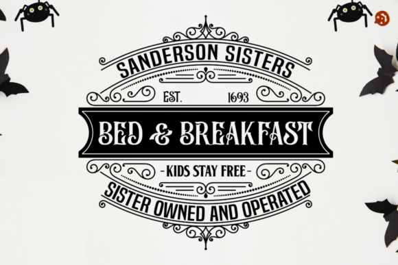 Vintage Halloween Sign SVG Bundle Vintage Halloween Sign SVG Bundle